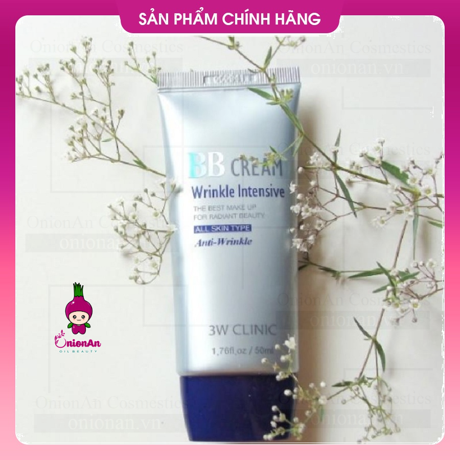 Kem Nền Trang Điểm Chống Nắng 3W Clinic Wrinkle Intensive
